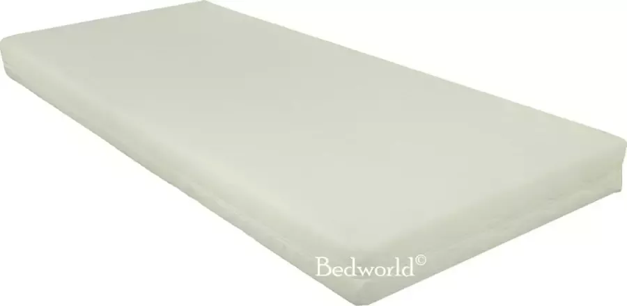 Bedworld Collection Bedworld Matras 80x200cm Matrashoes met rits Koudschuim Gemiddeld Ligcomfort Eenpersoons