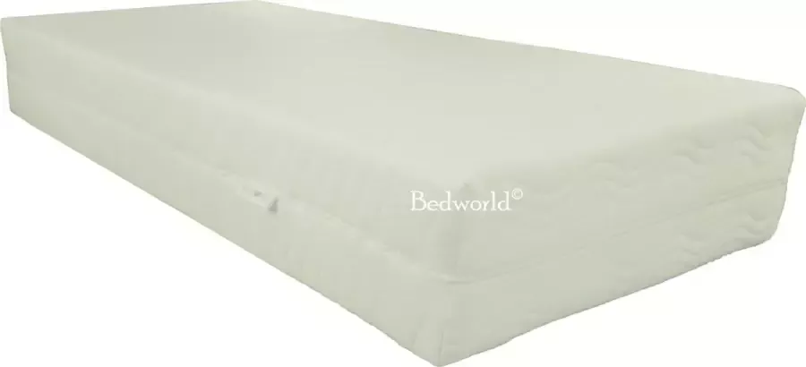 Bedworld Collection Bedworld Matras 80x200cm Matrashoes met rits Pocketvering matras Medium Ligcomfort 1persoons