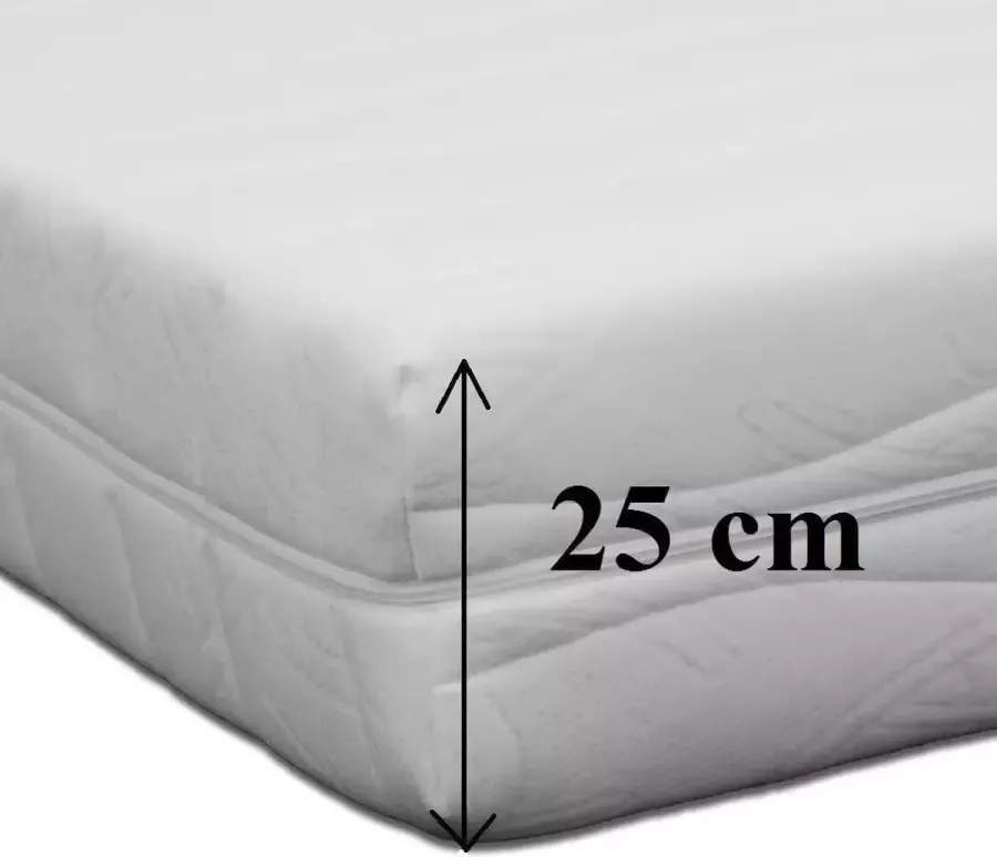 Bedworld Collection Bedworld matras Koudschuim HR55 120x200 x25 cm. Medium