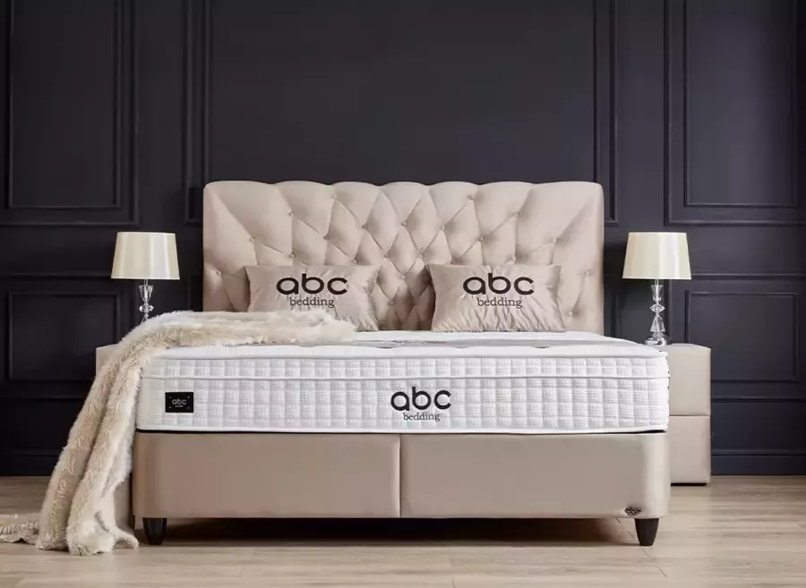 Bedworld Collection Bedworld Opberg boxspring Opera 160x200 cm Beige