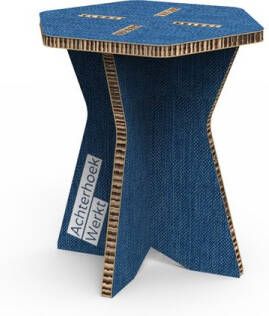 Dutchlabel Bee Connect Stool kruk krukje kartonnen krukje honingraat kartonnen kruk reclame kruk beelite kruk stoeltje beurs kruk reclame krukje