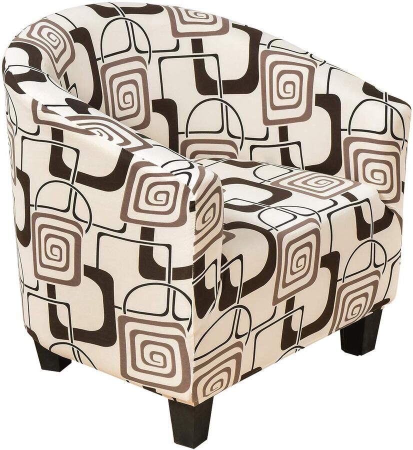 Beek Hoes voor fauteuil Hoes voor kuipstoel Hoes voor fauteuil Hoes voor clubstoel Elastische stoelhoes