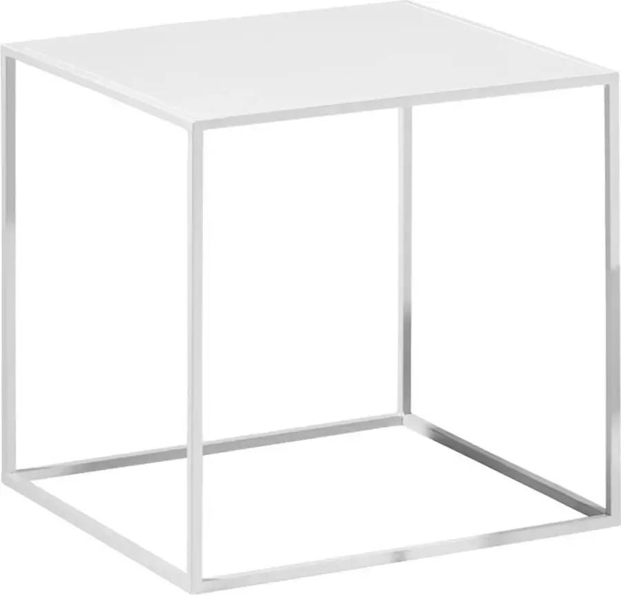 Beekwilder LVT Quadro White Tafel 40cm Wit Kubus Plantentafel