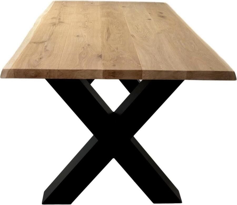 BELFURN Massieve boomstamtafel XARA 200 x 100 cm