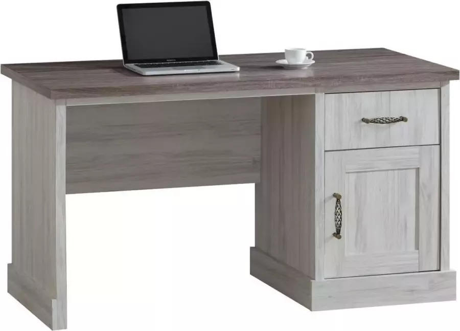 BELFURN Bureau Ella grijs bruin