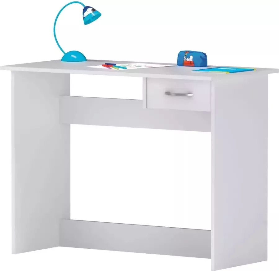BELFURN Bureau junior Alpin met 1 lade in wit
