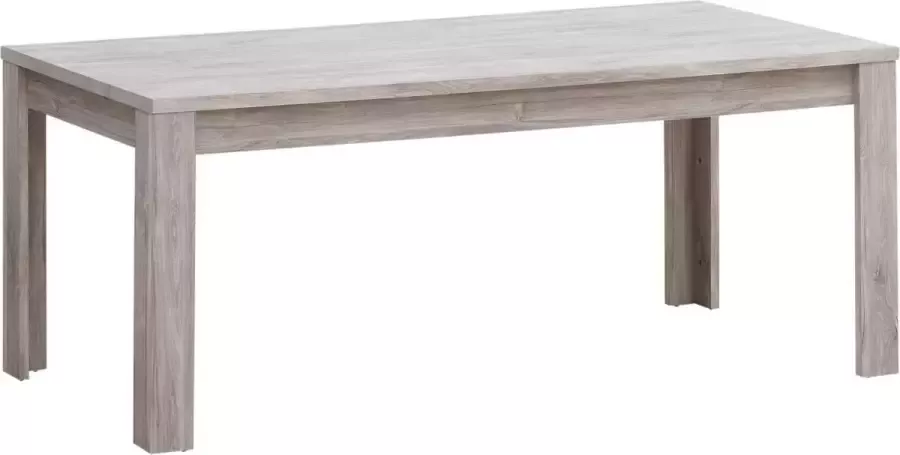 BELFURN Elias Eetkamertafel 190x90cm in grijze eikkleur