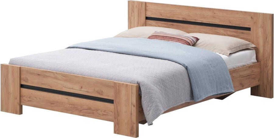 BELFURN erwin tweepersoonsbed 180x200cm decor franse eik