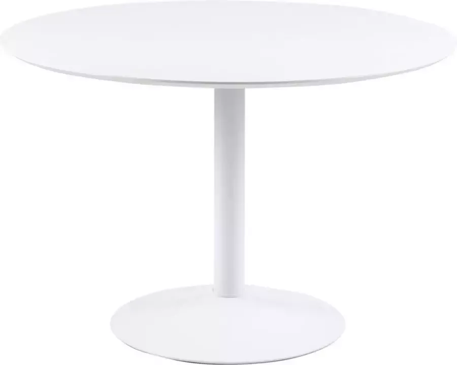 BELFURN Marika Ronde eettafel Ø 110 cm wit