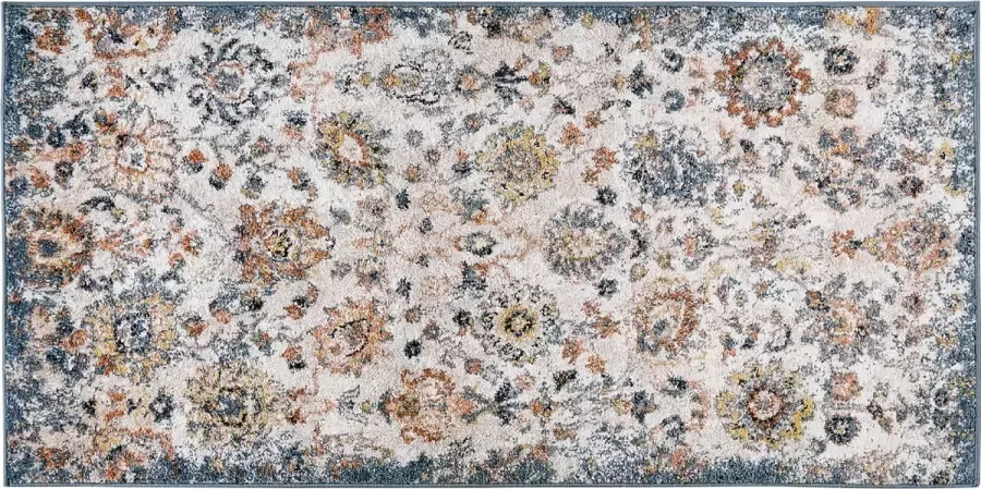 Beliani AKORI Vintage vloerkleed Multicolor 80 x 150 cm Polypropyleen - Foto 2