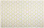 Beliani AKSU Outdoor kleed Geel 140 x 200 cm PVC - Thumbnail 2
