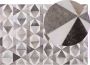 Beliani ALAKA Laagpolig vloerkleed Grijs 140 x 200 cm Koeienhuid leer - Thumbnail 3