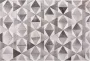 Beliani ALAKA Laagpolig vloerkleed Grijs 140 x 200 cm Koeienhuid leer - Thumbnail 1
