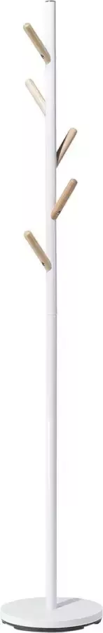 Beliani ALBIN Kapstok Wit Staal