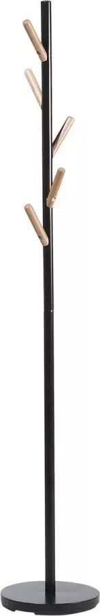 Beliani ALBIN Kapstok Zwart Metaal