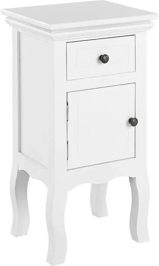 Beliani ANTIO Bedside Table Wit MDF - Foto 1