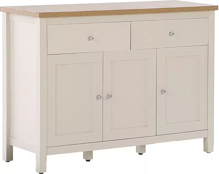 Beliani Atoca Sideboard-lichte Houtkleur-mdf Vezelplaat - Foto 1