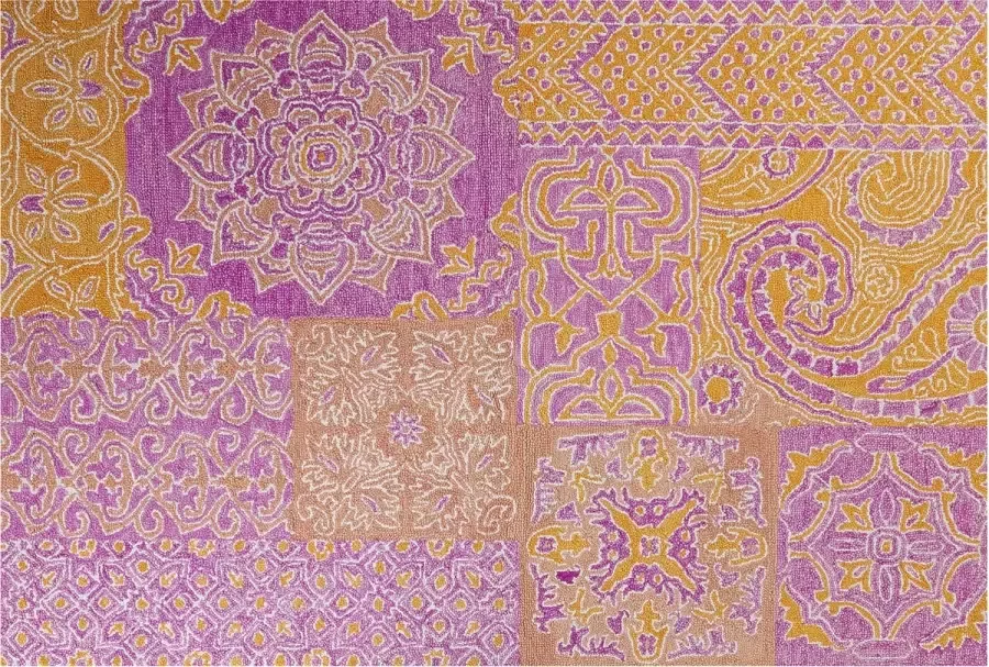 Beliani Vloerkleed vintage meerkleurig 160 x 230 cm AVANOS - Foto 2