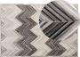 Beliani AYTEPE Laagpolig vloerkleed Grijs 140 x 200 cm Koeienhuid leer - Thumbnail 1