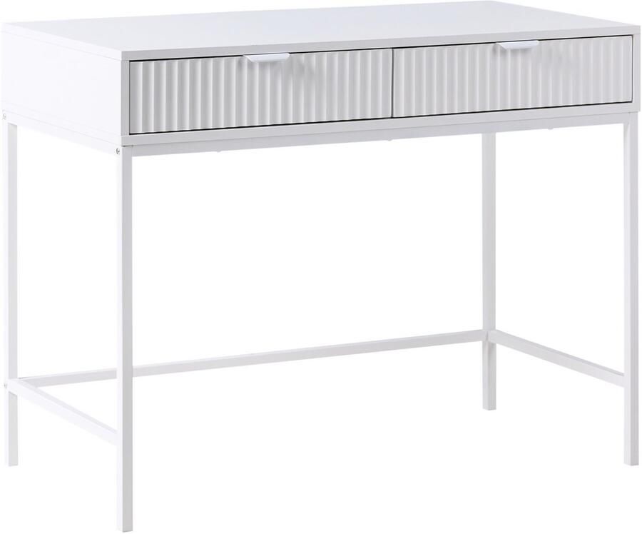Beliani ADELAIDE Sidetable Wit MDF