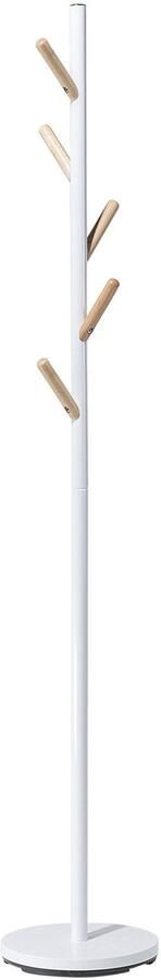 Beliani ALBIN Kapstok Wit Staal - Foto 1