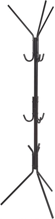 Beliani ALMENA Kapstok Zwart Metaal