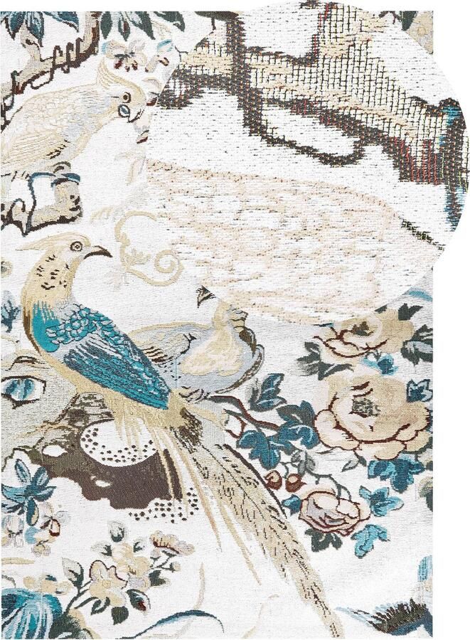 Beliani Vloerkleed katoen meerkleurig 140 x 200 cm ARIHA