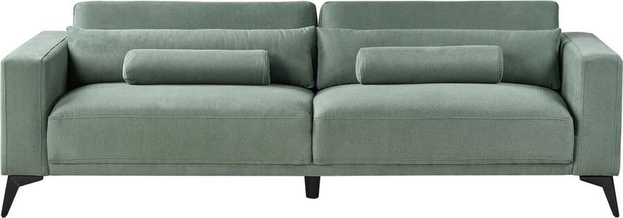 Beliani Bank ANGE Stof Mintgroen 3-zitter