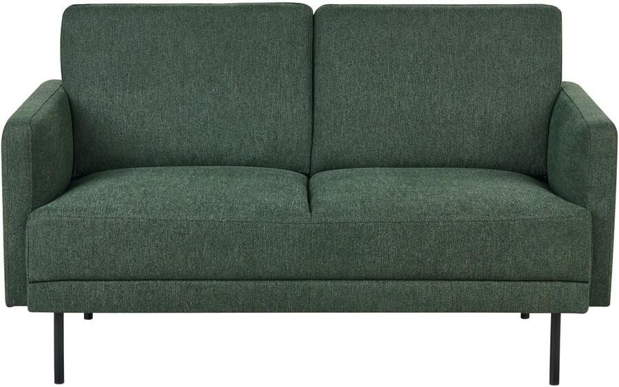 Beliani BREDA Tweezitbank Donkergroen Polyester