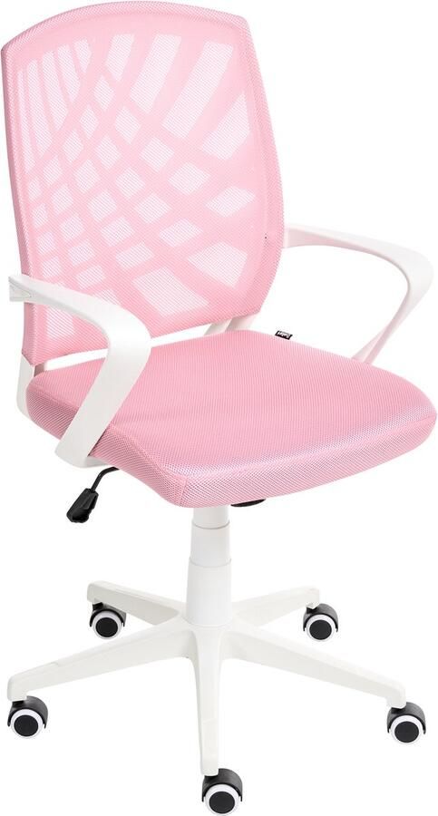 Beliani BONNY Bureaustoel Roze Polyester