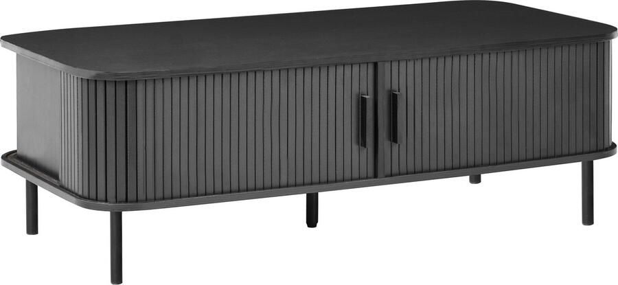 Beliani BRADLEY Salontafel Zwart MDF