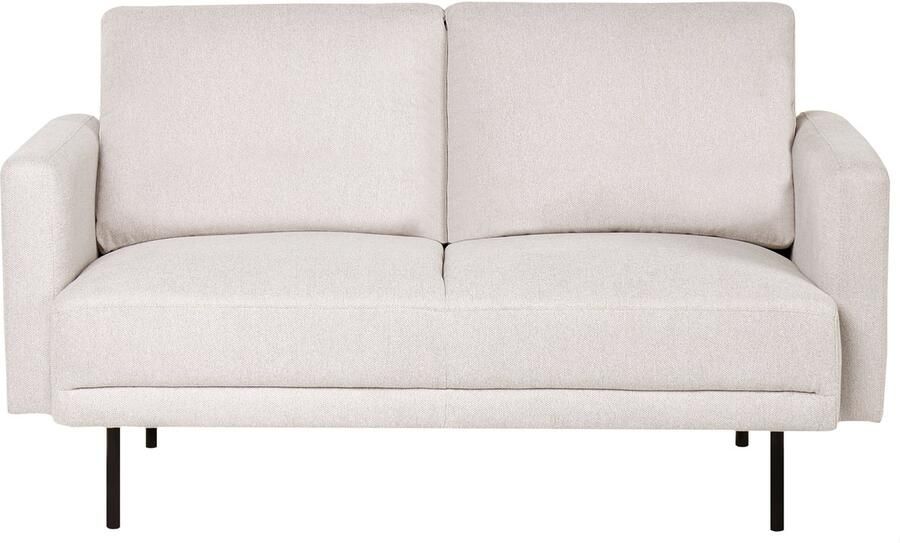 Beliani BREDA Tweezitbank Lichtbeige Polyester - Foto 2