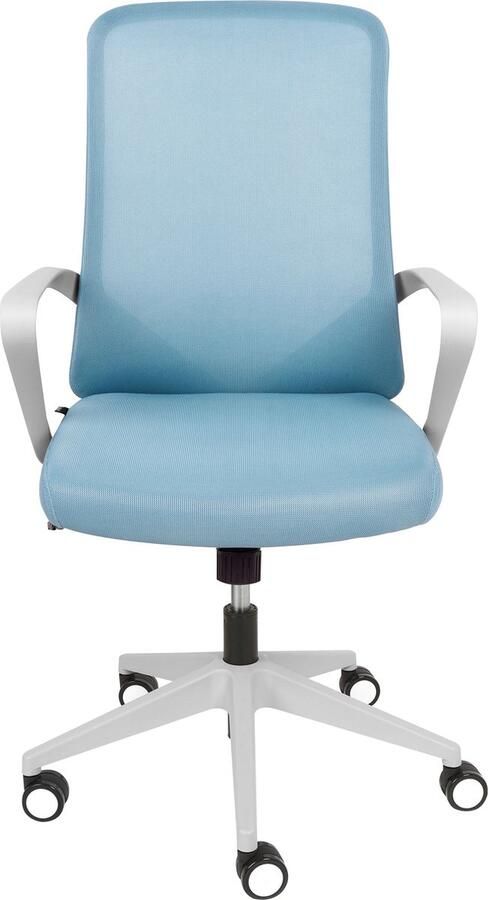 Beliani EXPERT Bureaustoel Gebroken wit Polyester - Foto 3