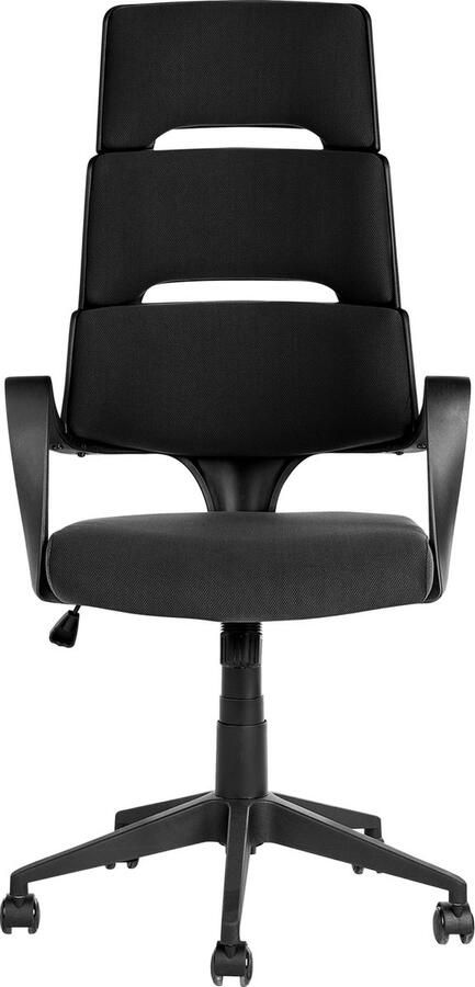 Beliani GRANDIOSE Bureaustoel Zwart Polyester - Foto 2