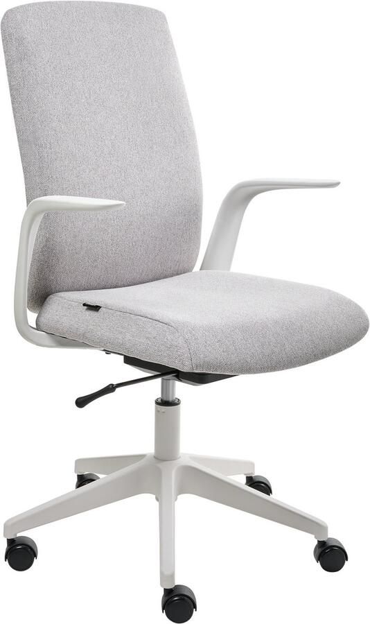 Beliani CAPTAIN Bureaustoel Lichtgrijs Polyester