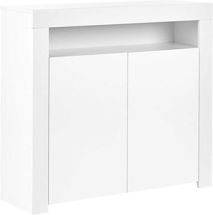 Beliani COVINA Sideboard met 2 deuren wit