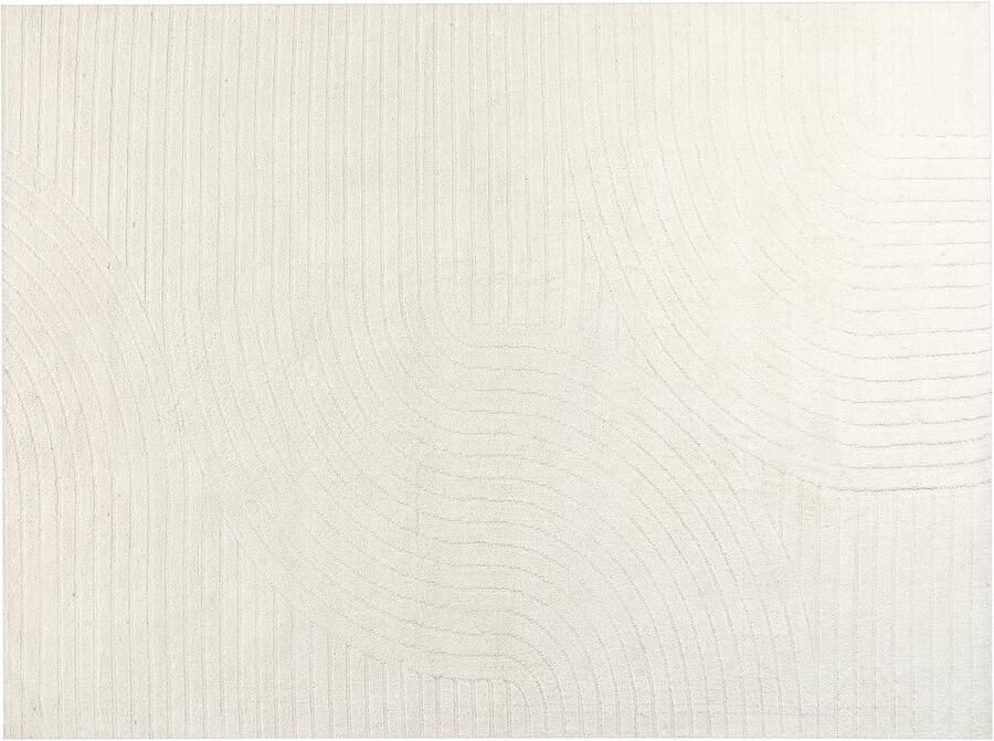 Beliani DAGARI Vloerkleed Beige 300 x 400 cm Wol - Foto 2