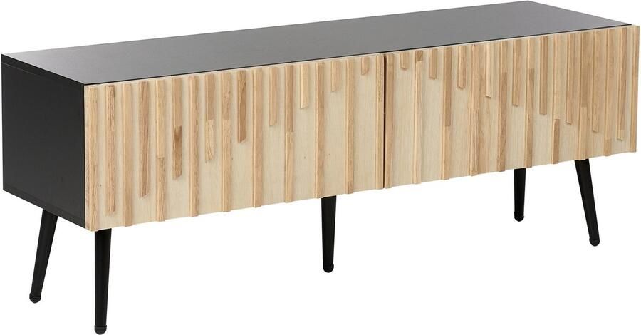 Beliani DALCROSS TV-meubel Lichte houtkleur MDF