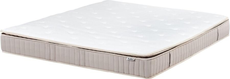 Beliani -DAYDREAM-Pocketveringmatras hard-Wit-160 x 200 cm-Polyester