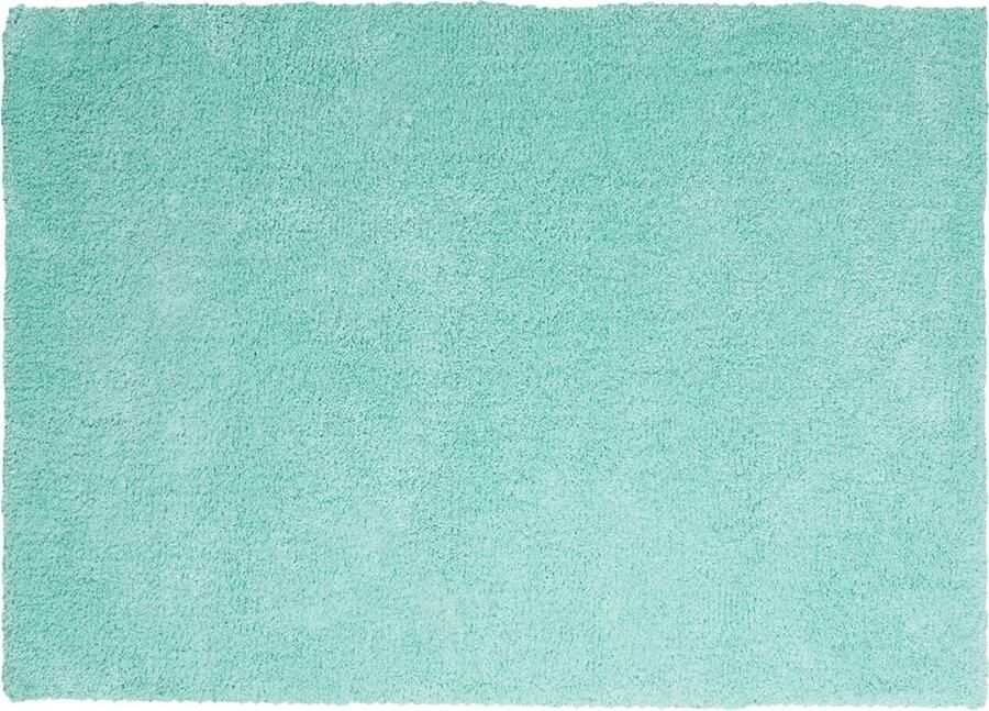 Beliani DEMRE Shaggy vloerkleed Lichtblauw 140 x 200 cm Polyester - Foto 2