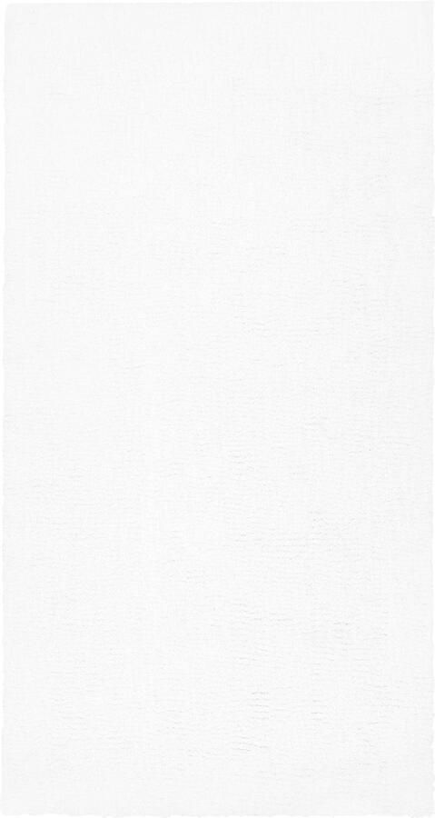 Beliani DEMRE Shaggy vloerkleed Wit 80 x 150 cm Polyester - Foto 3