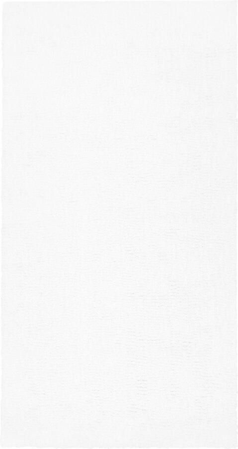 Beliani DEMRE Shaggy vloerkleed Wit 80 x 150 cm Polyester - Foto 4