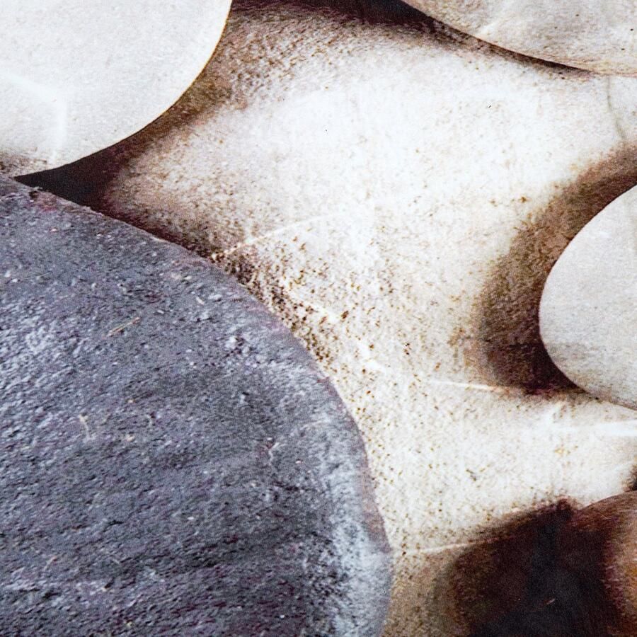 Beliani DENIZLI Laagpolig vloerkleed Zandbeige 80 x 150 cm Polyester