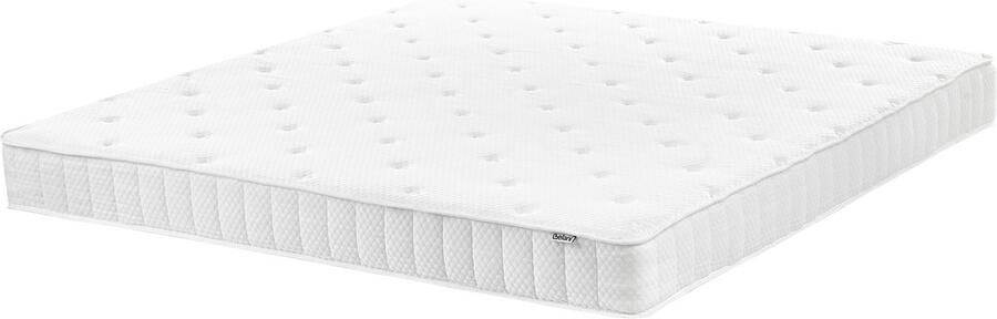 Beliani Pocketvering matras DUO Gemiddeld hard Hard 180 x 200 cm