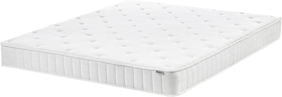 Beliani Pocketvering matras DUO Gemiddeld hard Hard 160 x 200 cm