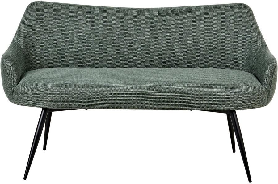 Beliani ARENDAL Eetkamerbank Groen Polyester