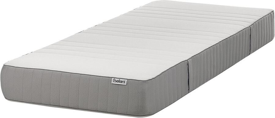 Beliani FANCY Traagschuimmatras stevig Wit 80 x 200 cm Polyester