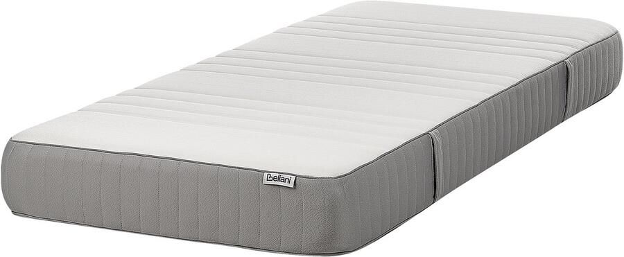 Beliani FANCY Traagschuimmatras stevig Wit 90 x 200 cm Polyester