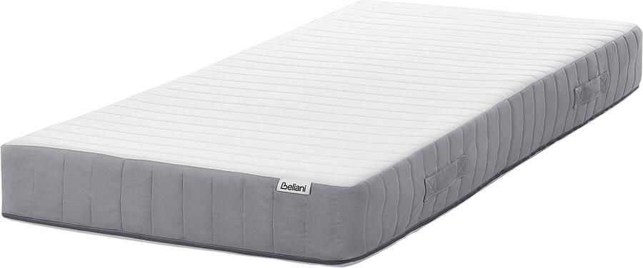 Beliani Traagschuim pocketvering matras FLUFFY Middelhard 90 x 200 cm
