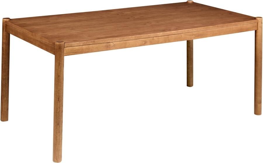 Beliani FONDIS Eettafel Donker eikenhout 180 x 90 cm MDF